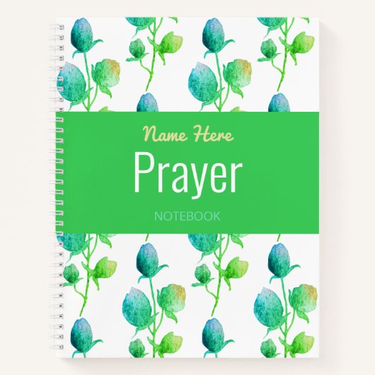 Modernes Prayer-Notebook Notizblock (Vorderseite)