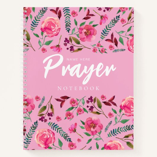 Modernes Prayer-Notebook Notizblock (Vorderseite)