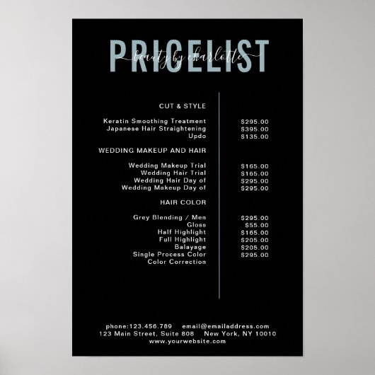 Modernes, preisgekröntes Poster (Vorne)