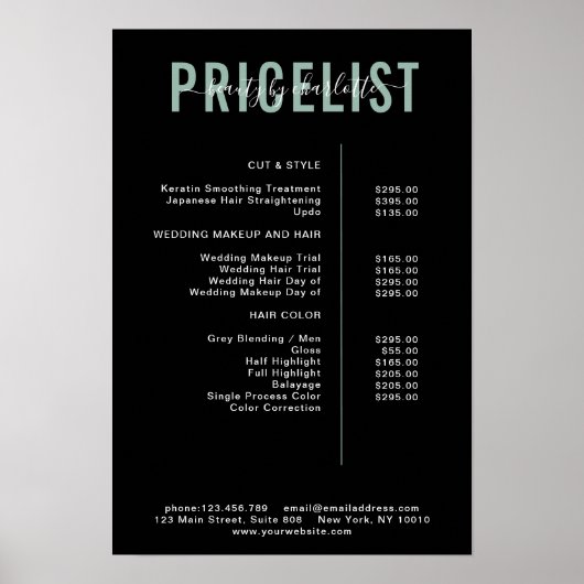 Modernes, preisgekröntes Poster (Vorne)