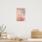 Modernes, preiswertes Zeichen Poster (Küche)