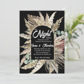 Modernes Probe-Dinner Einladung (Stehend Vorderseite)