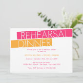 Modernes Probe Einladung (Stehend Vorderseite)