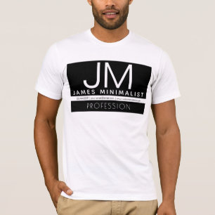 Modernes professionelles minimalistisches Design T-Shirt