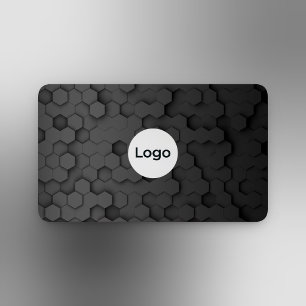 Modernes professionelles minimalistisches Logo Ges Visitenkarte