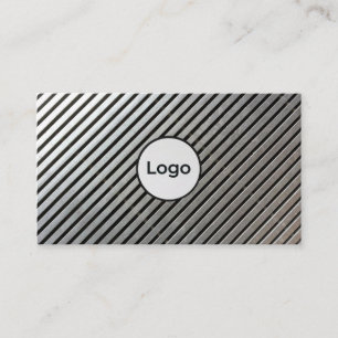 Modernes professionelles minimalistisches Logo Vis Visitenkarte