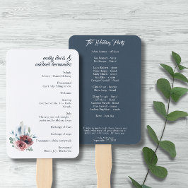 Modernes Programm für den Blütenpfirsichpfirsichpf Fächer