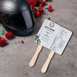 Modernes Programm für einfache Motorrad-Adventure Fächer