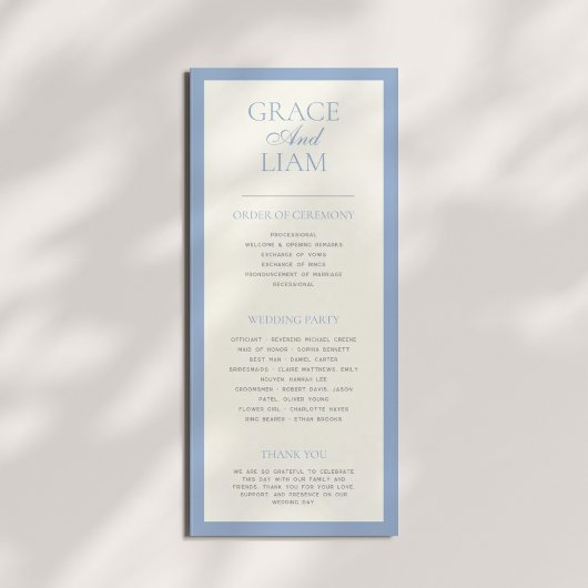 Modernes Programm für Hochzeiten an der Grenze