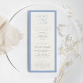 Modernes Programm für Hochzeiten an der Grenze