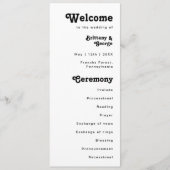 Modernes Programm für Retrobriefe (Vorderseite)