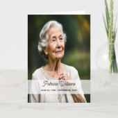 Modernes Programm zur Beerdigung von Wildblumen in (Vorderseite)