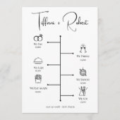 Modernes Programm zur Hochzeit der Schwarzen Kalli (Vorderseite)