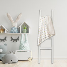 Modernes Punkt Fleece Blanket