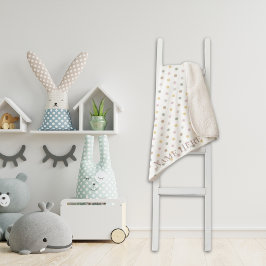 Modernes Punkt Fleece Blanket