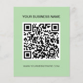 Modernes QR Code Marketing Promo Flyer (Vorne)