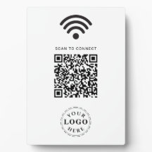 Modernes QR-Code-Zeichen für den einfachen Zugang 