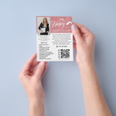 Modernes QR-Foto Flyer (Gruppe)