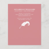 Modernes QR-Foto Flyer (Hinten)