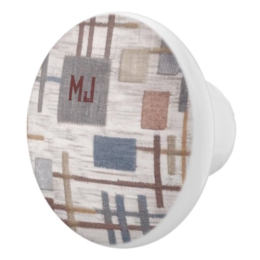 Modernes Quadrat-Design mit Keramik-Türknopf Keramikknauf (Rechts)