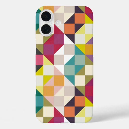 modernes Quilt MANA Case-Mate iPhone Hülle (Rückseite)