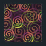 Modernes Rainbow Spirales Muster Halstuch<br><div class="desc">Digitale Kunst</div>