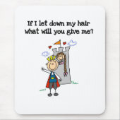 Modernes Rapunzel Mousepad (Vorne)