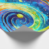 MODERNES RAUMDESIGN GESCHENKPAPIER (Ecke)