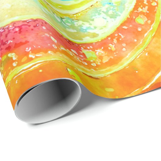 MODERNES RAUMDESIGN GESCHENKPAPIER (Rolleneckpunkt)