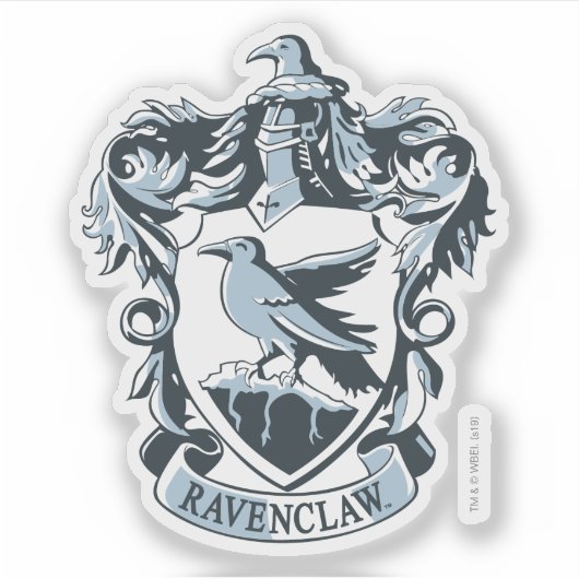 Modernes Ravenclaw Wappen Harry Potter | Aufkleber (Vorderseite)