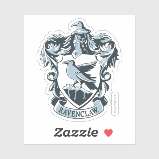 Modernes Ravenclaw Wappen Harry Potter | Aufkleber (Blatt)