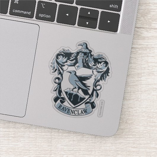 Modernes Ravenclaw Wappen Harry Potter | Aufkleber (Detail)