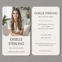 Modernes Real Anwesen Agent Foto