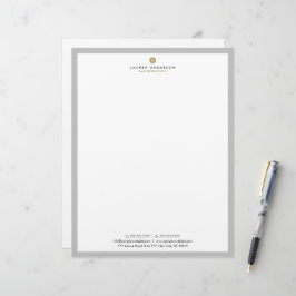 Modernes Real Anwesen Agent Letter Head Stationier Briefbogen