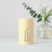 MODERNES REAL ANWESEN AGENT REALTOR FOTO SCHWARZGO VISITENKARTE (Stehend Vorderseite)