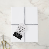 Modernes Real Anwesen Agent WerbeValentine Geschenkanhänger (Mit Garn)