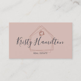 Modernes Real Anwesen Beruflicher Salon Foto hinzu Visitenkarte