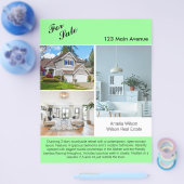 Modernes Real Anwesen Listing 2 Sided Flyer (Einzeln)