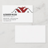 Modernes Real-Anwesen-Logo | Eigenschaft Visitenkarte (Vorne/Hinten)