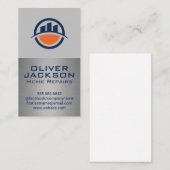 Modernes Real Anwesen Logo Visitenkarte (Vorne/Hinten)