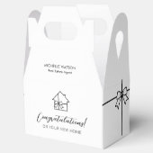 Modernes Real Anwesen Neues Haus Marketing kundens Geschenkschachtel (Geöffnet)