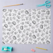 Modernes Real Anwesen QR Code Marketing Seidenpapier (Basteln)