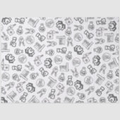 Modernes Real Anwesen QR Code Marketing Seidenpapier (Vorderseite)