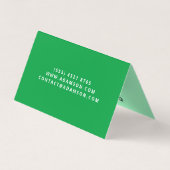 Modernes Real Anwesen (QR Code) Zuhause Broker gef Visitenkarten (Rückseite)