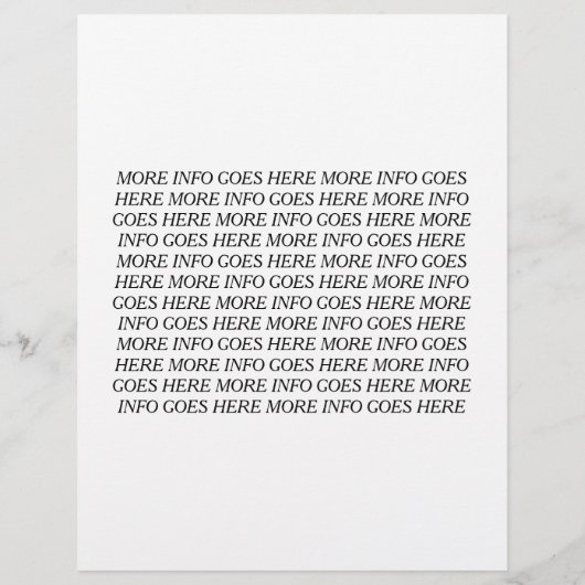 Modernes Real Anwesen Realtor zum Flyer (Hinten)