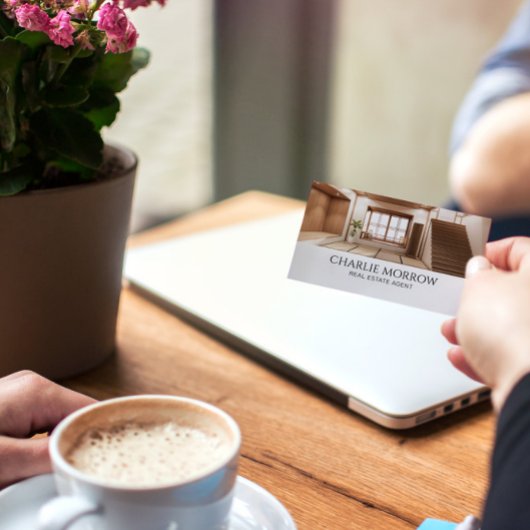 Modernes Real Anwesen Visitenkarte