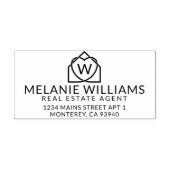 Modernes Reality-Anwesen-Werbelogo Permastempel (Design)