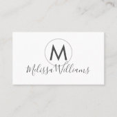 Modernes Realtor Business Card TEMPLATE mit QR Cod Visitenkarte (Vorderseite)