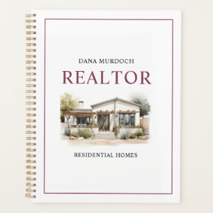 Modernes Realtor-Geschäft Planer