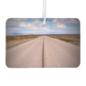 Modernes rechteckiges Werbelogo und Foto Autolufterfrischer (Rückseite)